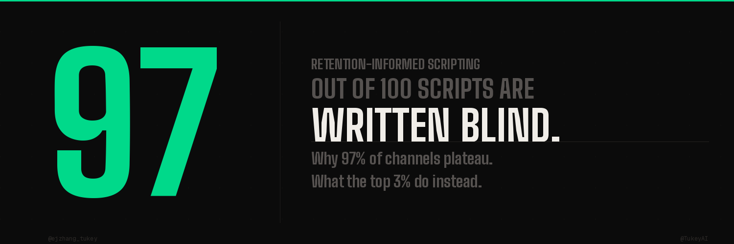 Why 97% of YouTube Scripts Plateau (And the Fix)