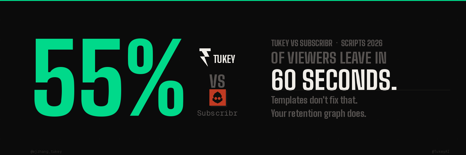 Tukey vs Subscribr